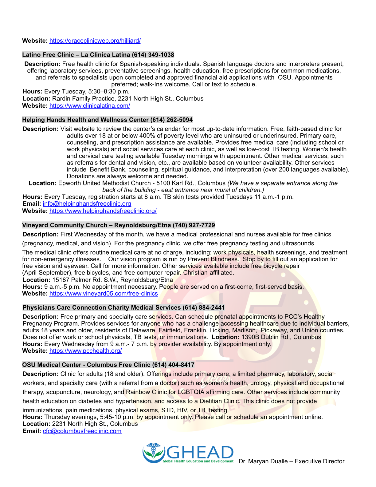 August 2026 Monthly newsletter — page 13