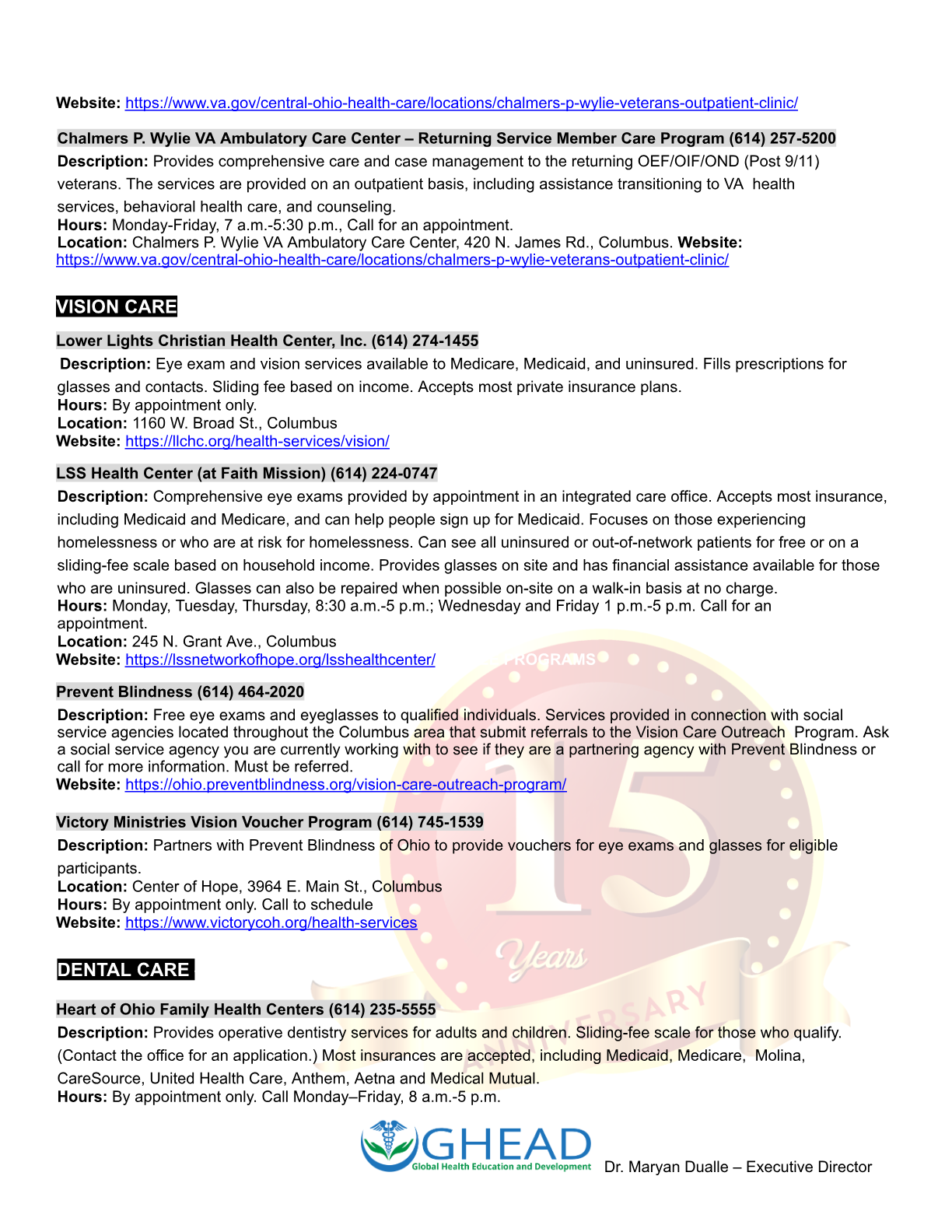 August 2026 Monthly newsletter — page 16